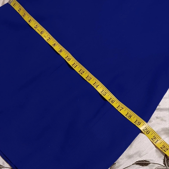 Jones New York Blazer Women Royal Blue Sz6 Pure New Wool Ejecutive Jacket - Picture 8 of 13